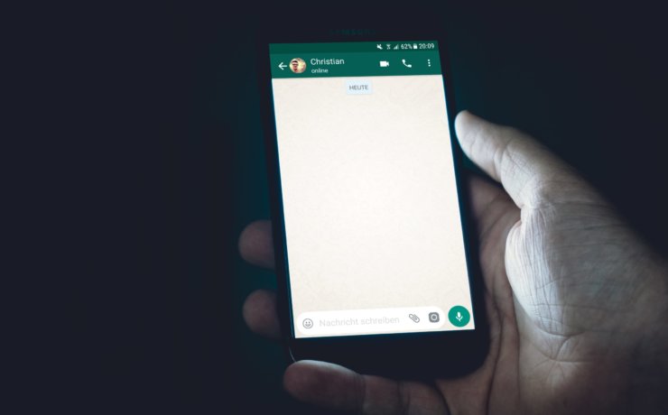 person holding smartphone