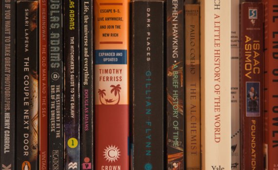 assorted-title books
