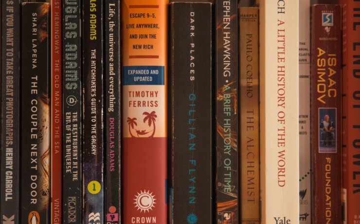 assorted-title books