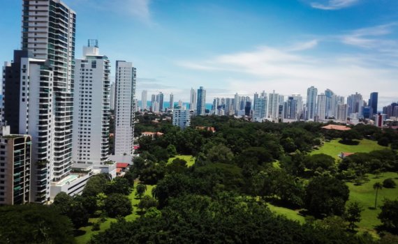 aerial photography of buildings