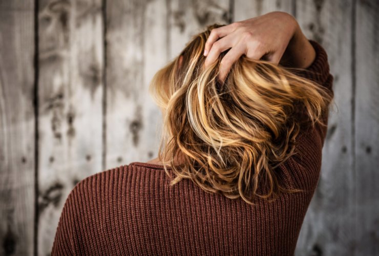 woman near wall