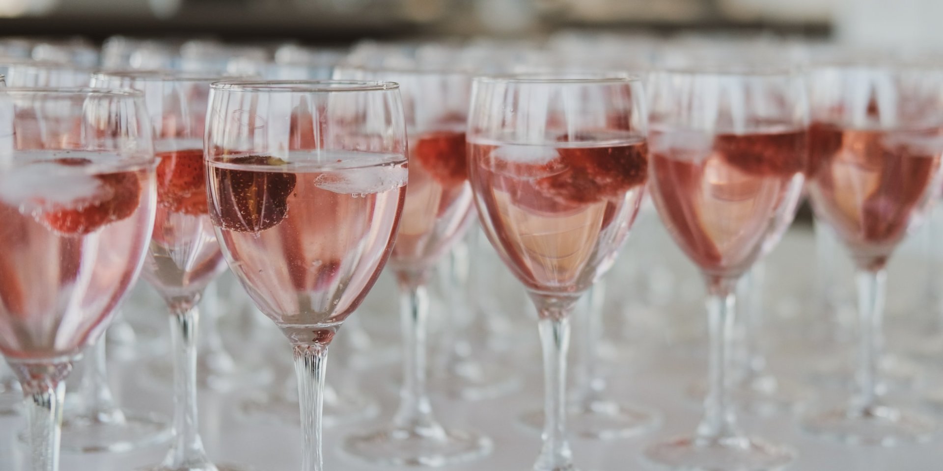 clear long stem wine glass lot